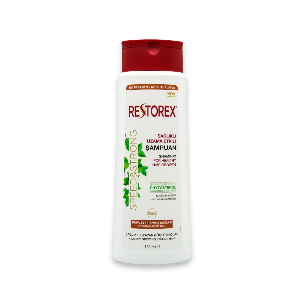 Restorex Kuru & Yıpranmış Saçlar için Onarıcı Bakım Şampuanı 500 ML
